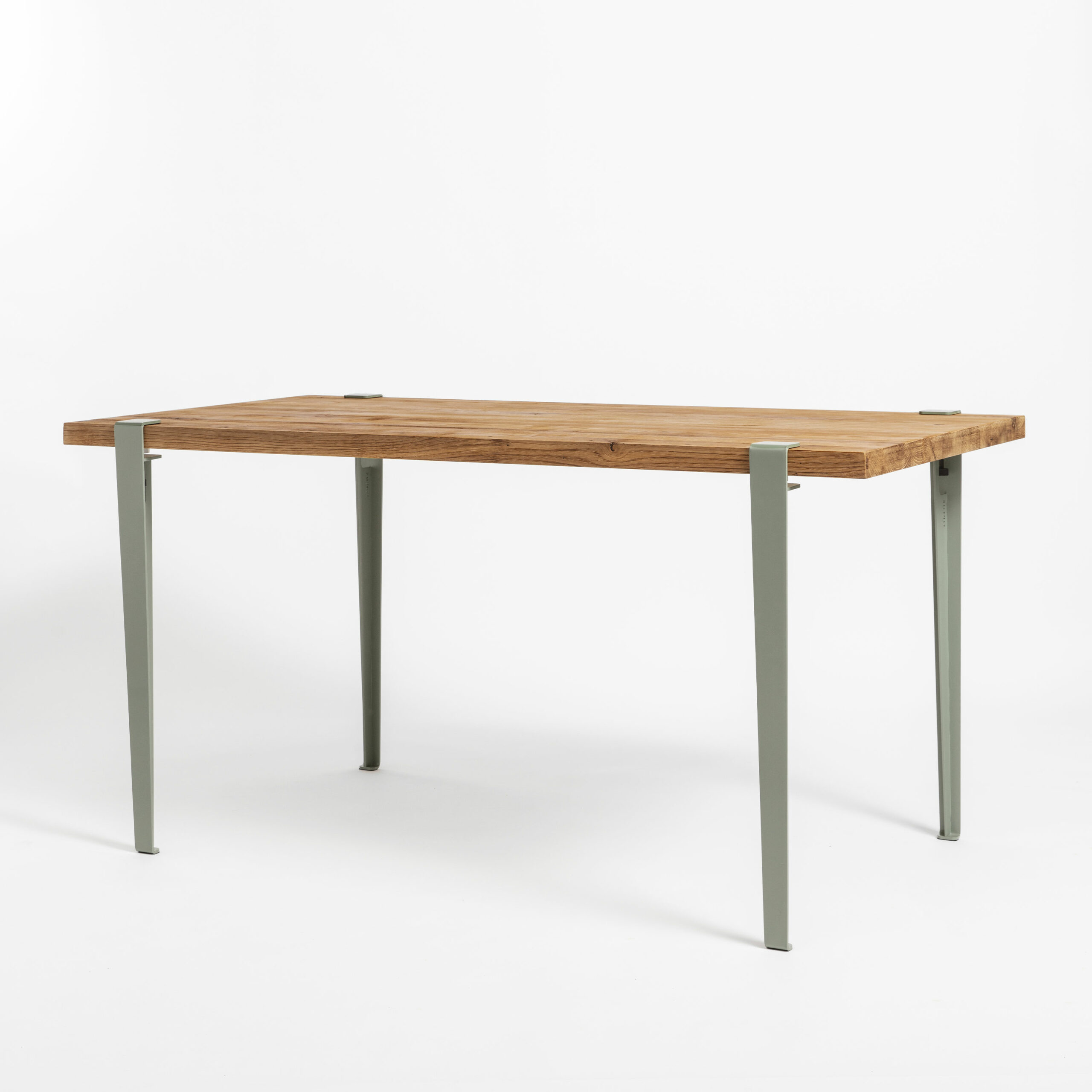 Table à manger Balthazar en bois ancien avec pieds de table TIPTOE
