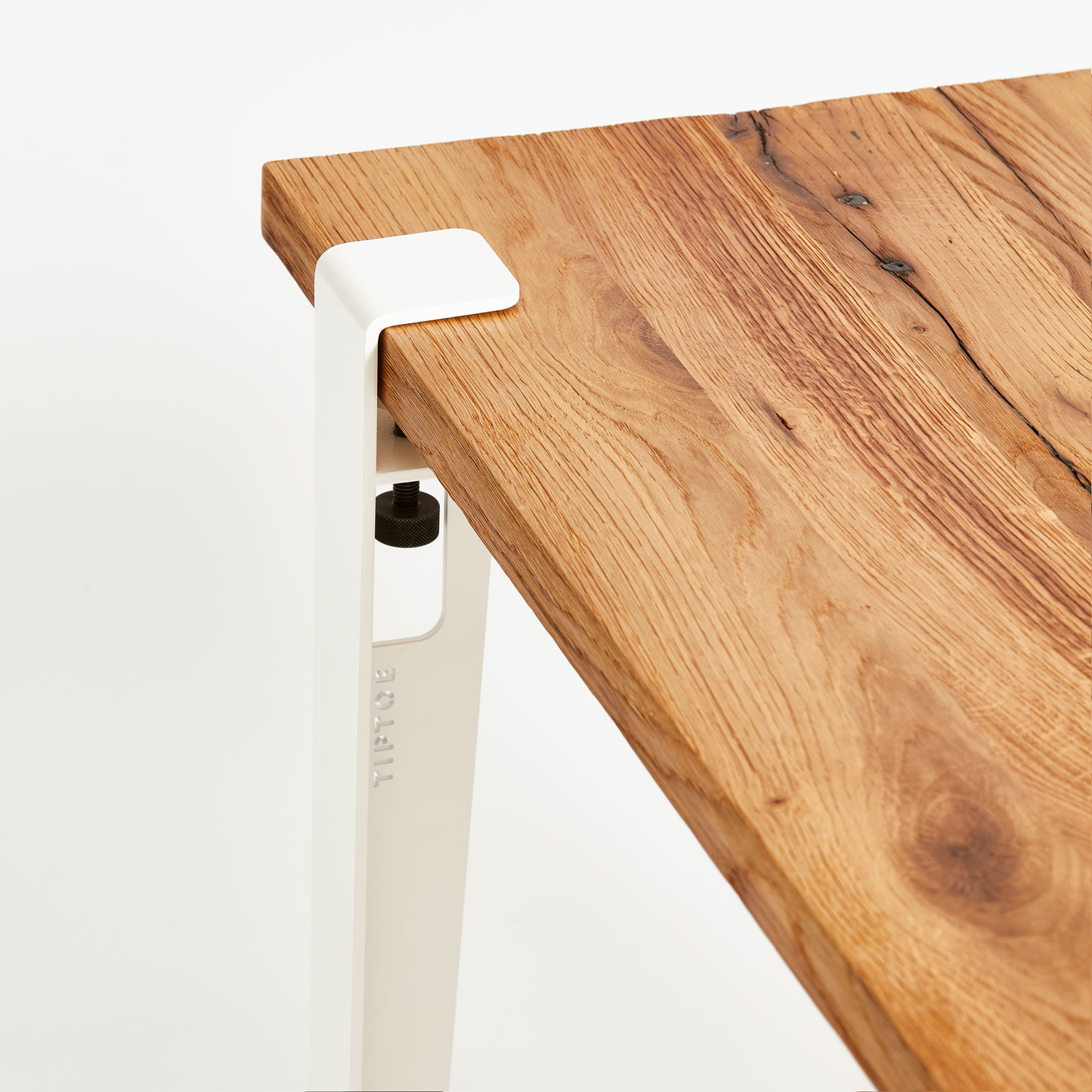 Plateau de table à manger unique en vieux bois TIPTOE