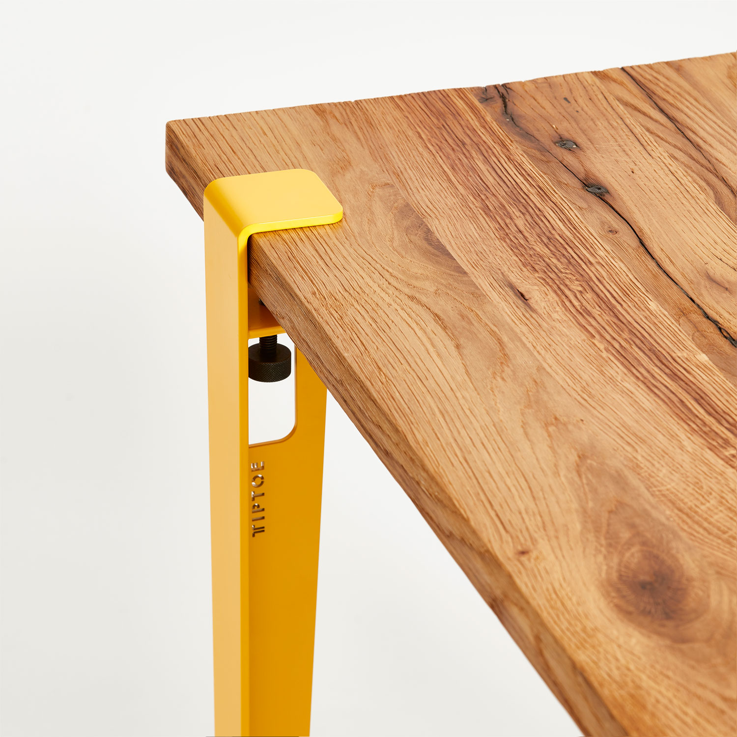 TIPTOE top for dining table in reclaimed wood