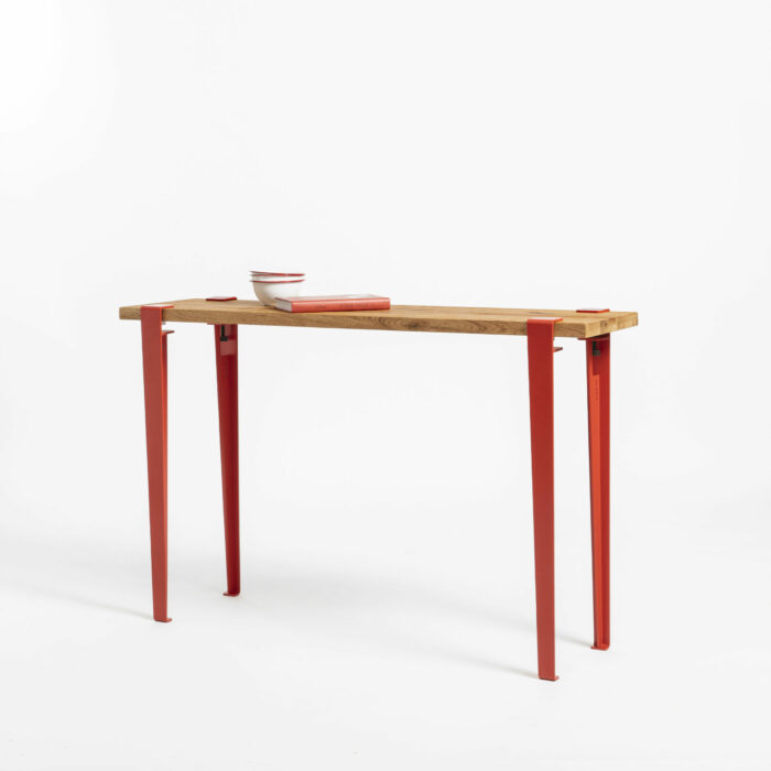 Lima Side Table In Reclaimed Wood With 4 Tiptoe Steel Legs Lima Side Table In Reclaimed Wood With, How Long Should Dining Table Legs Be