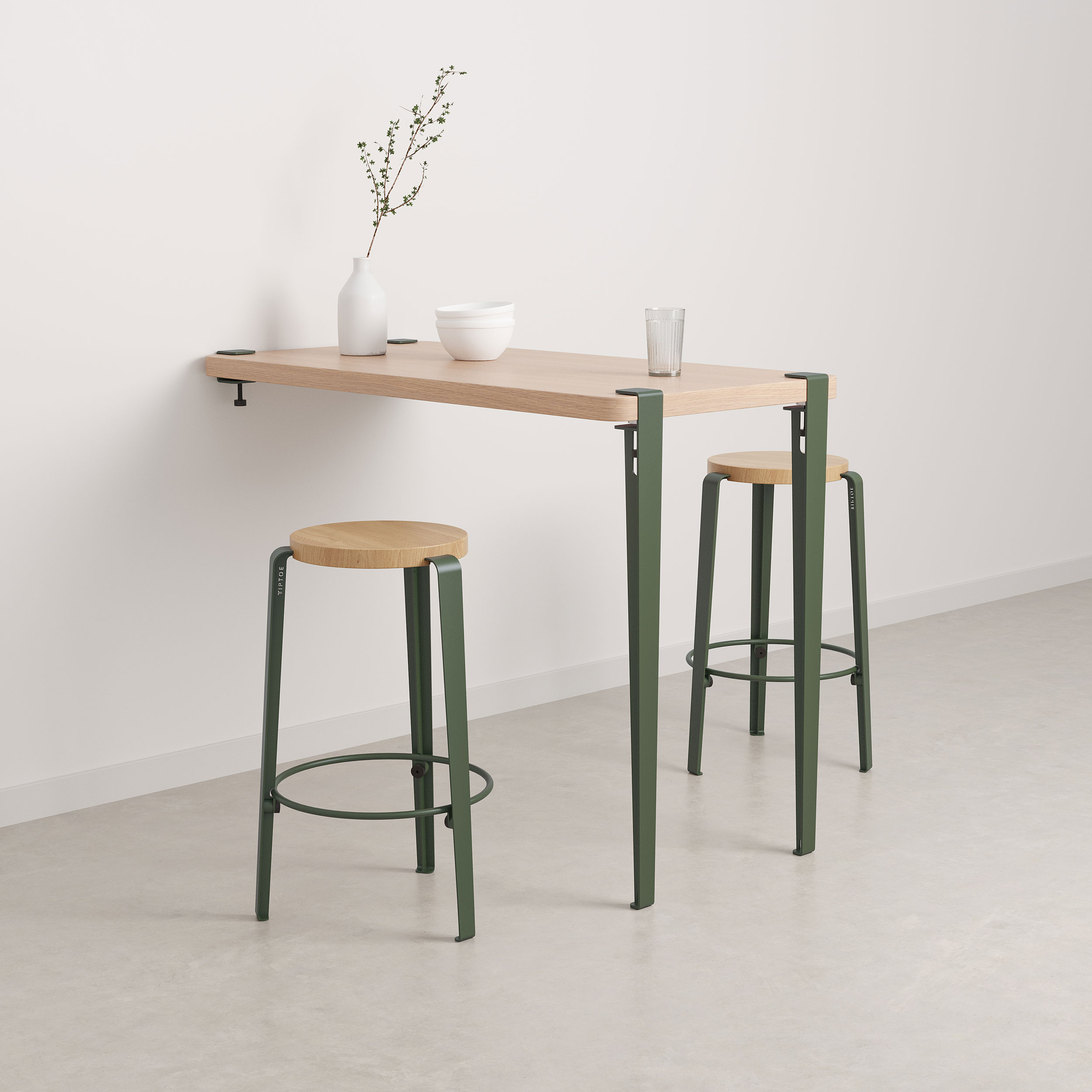 Counter table leg 90cm and wall BRACKET