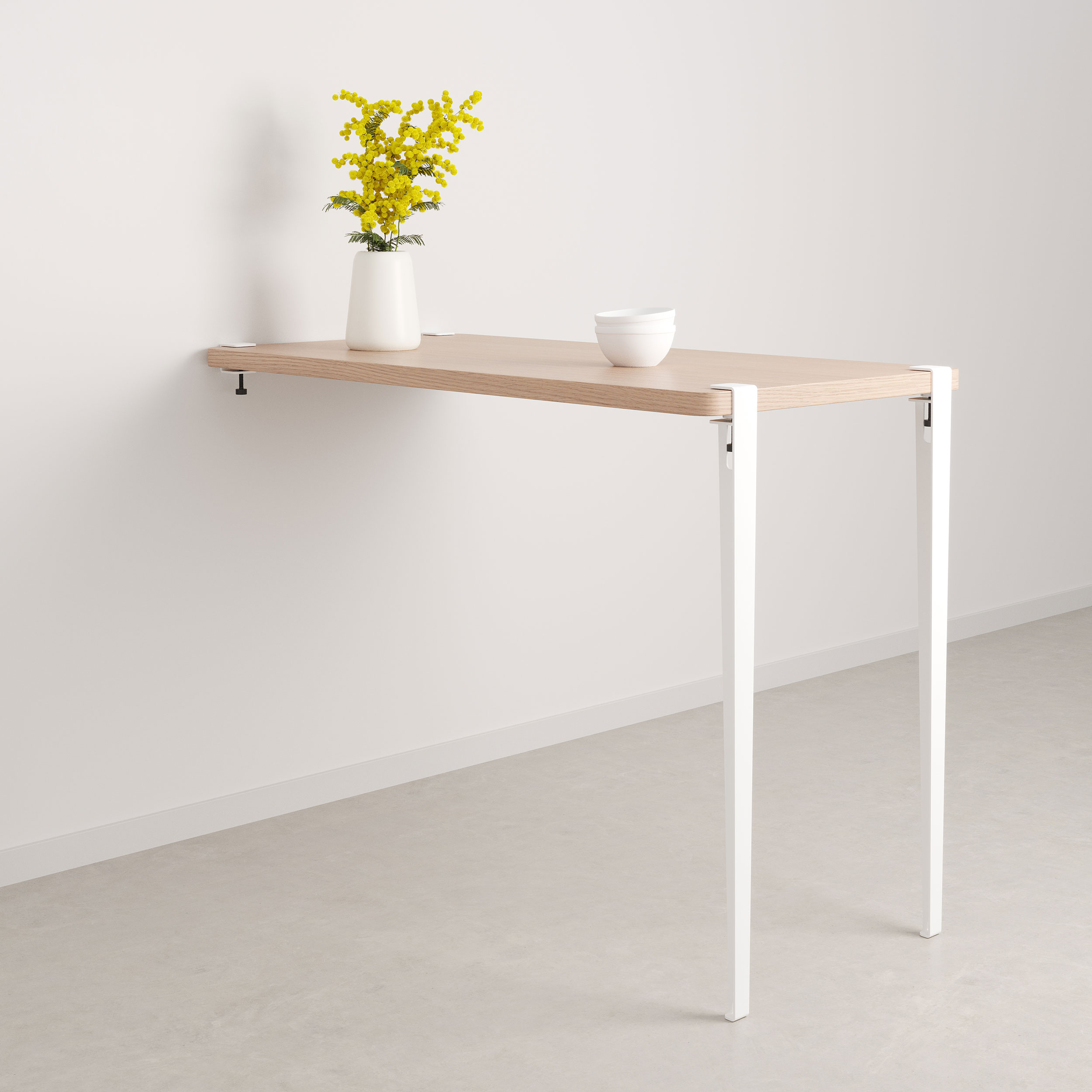 Bar table leg 110cm and wall BRACKET