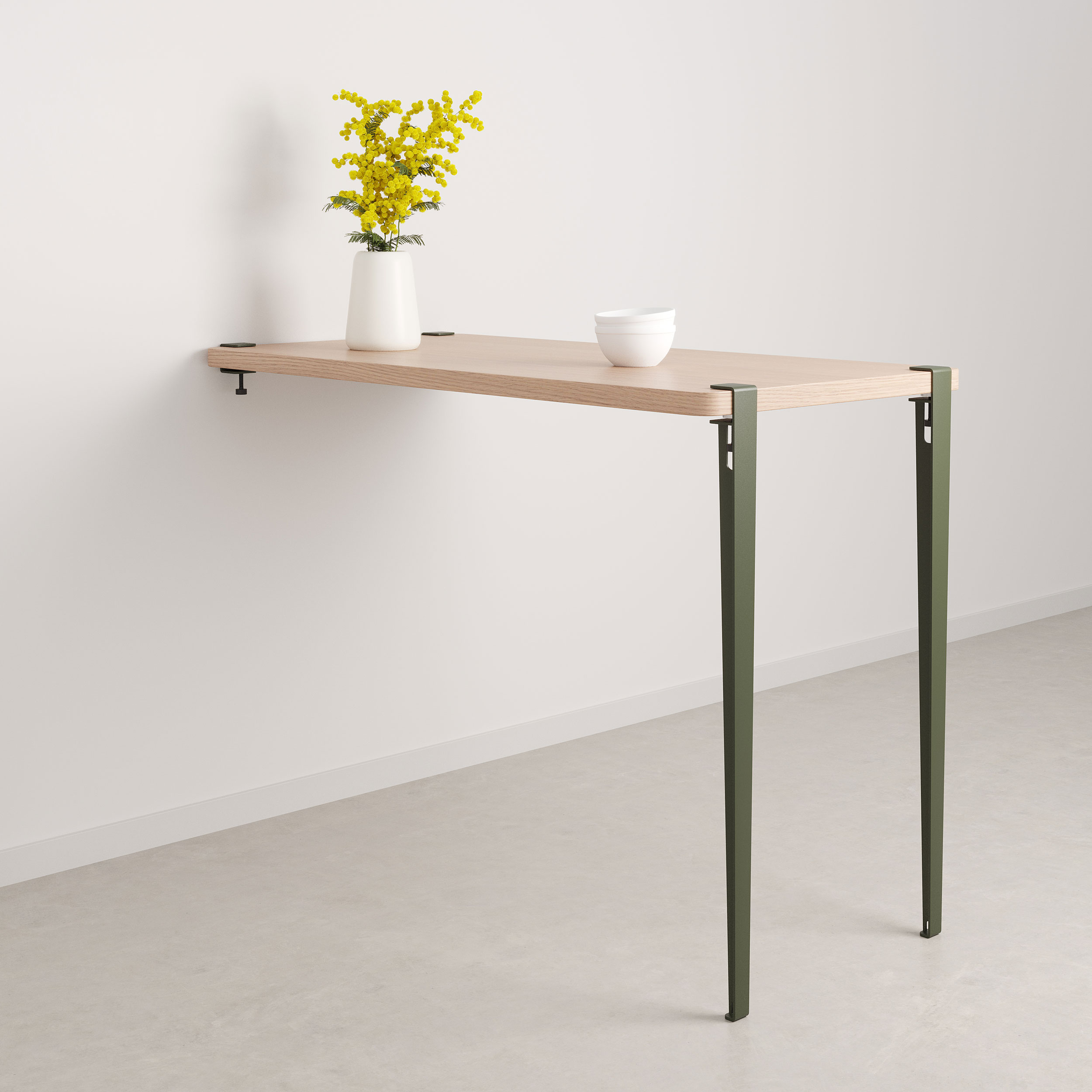 Bar table leg 110cm and wall BRACKET