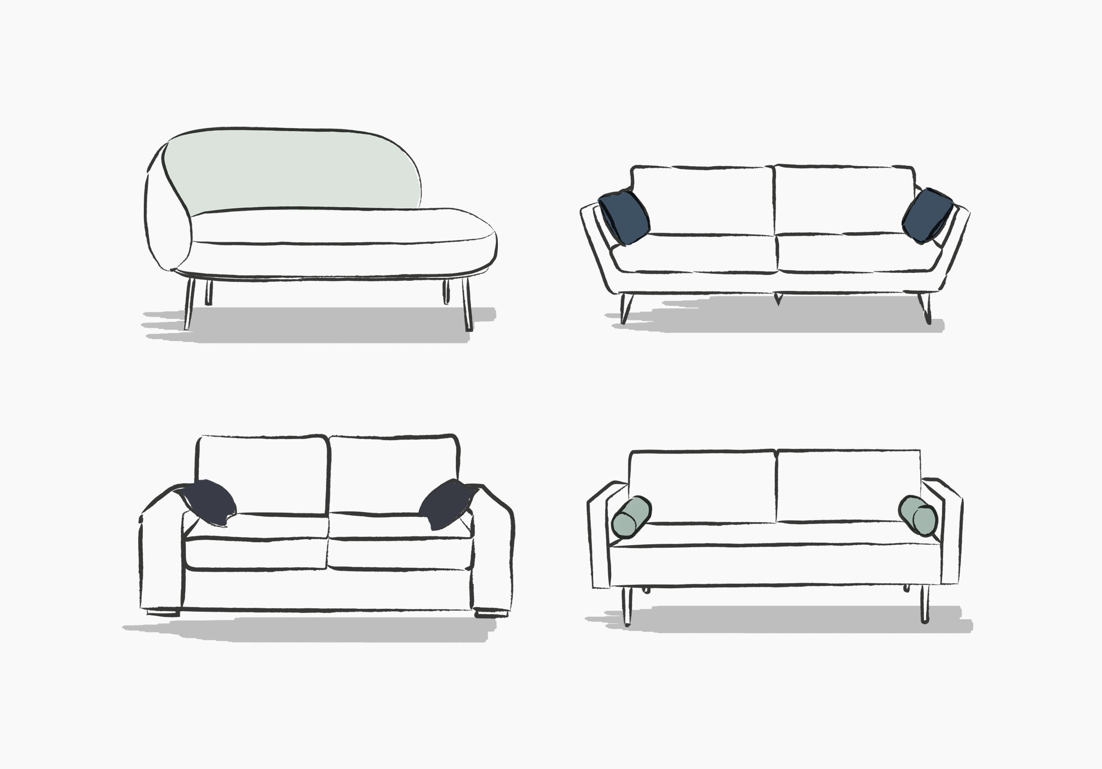 The TIPTOE sofa (update #1): we have more to tell you about it!
