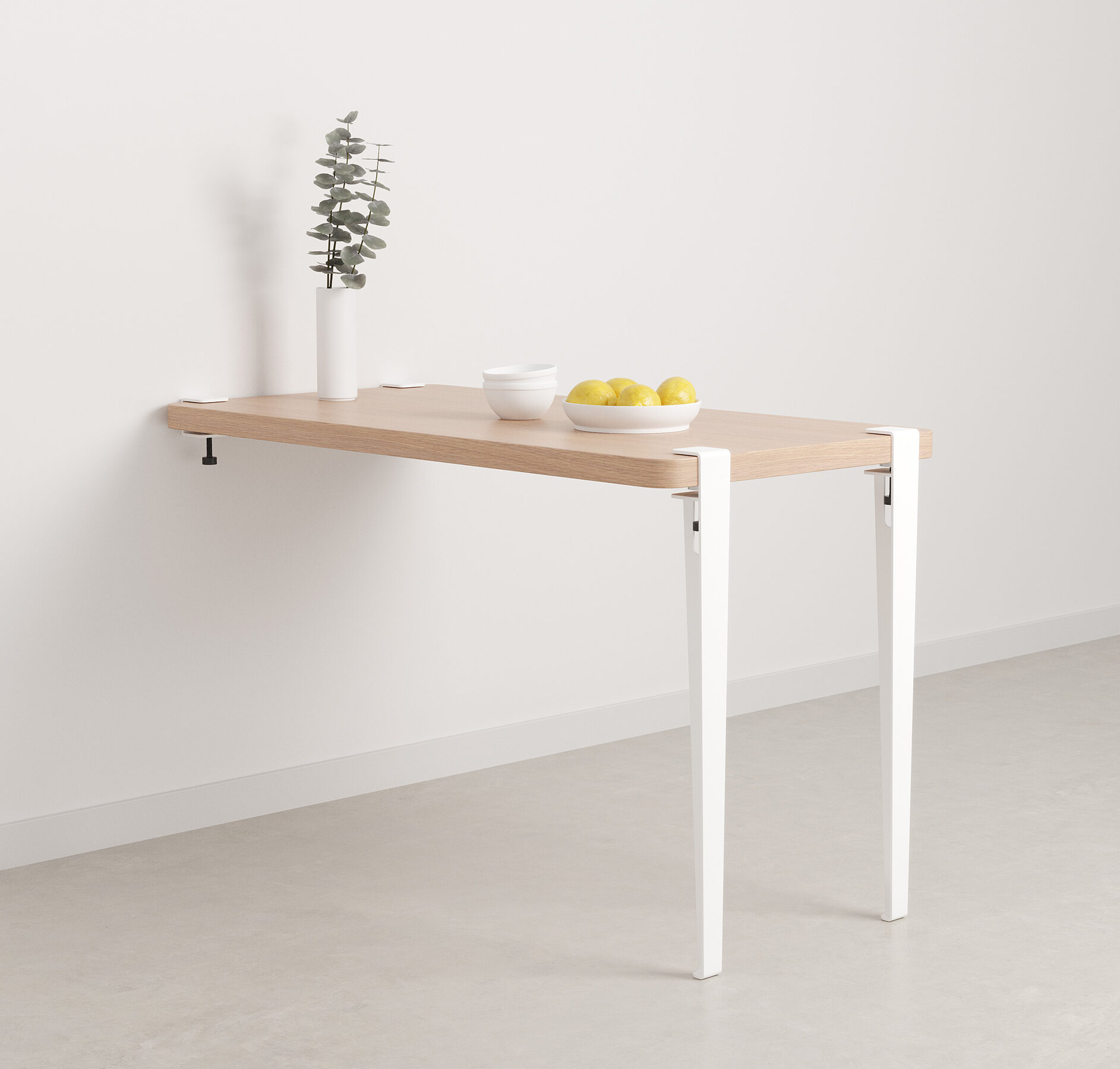 Wand-Esstisch TIPTOE - ökozertifiziertes Holz