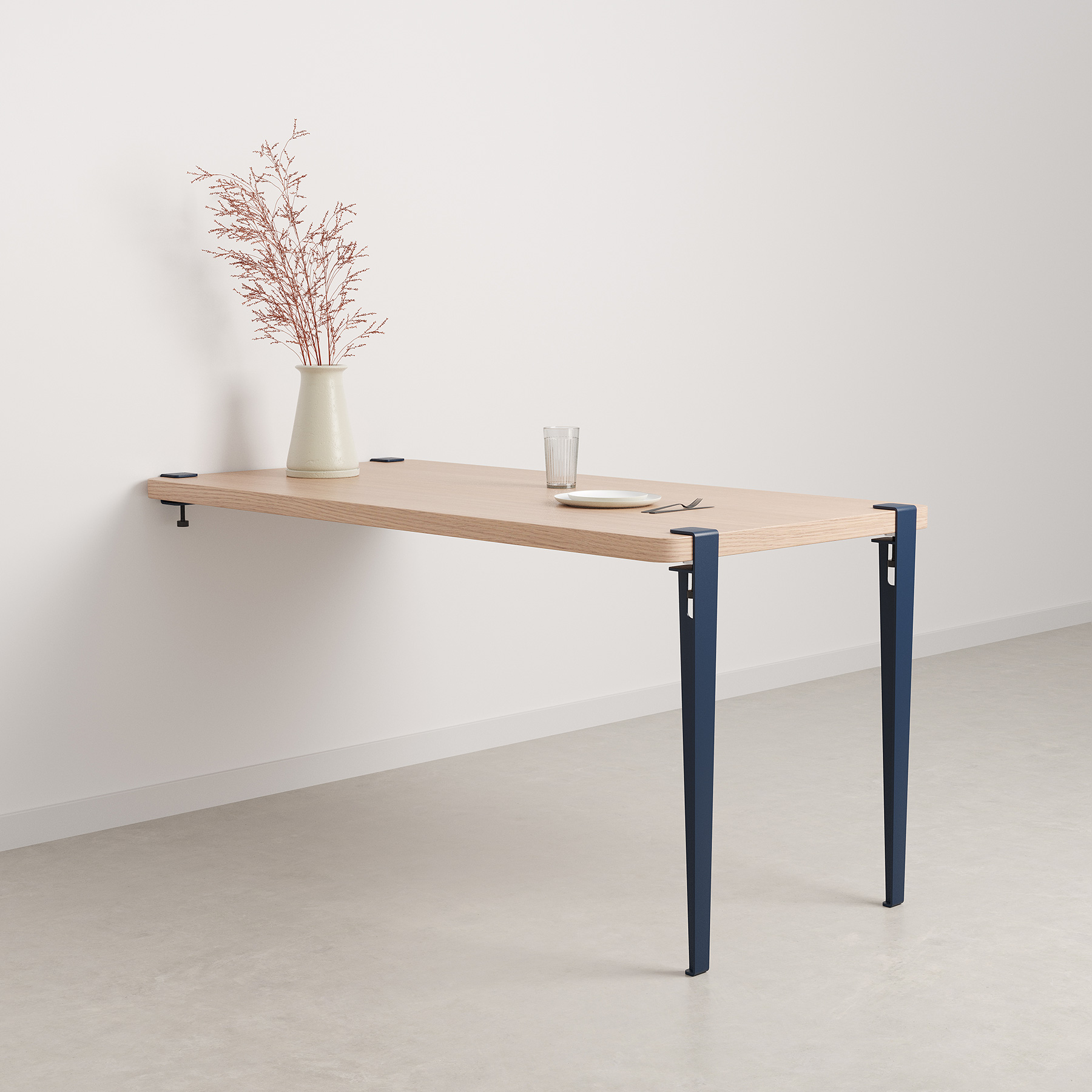 TIPTOE wall-mounted dining table - eco-certified wood