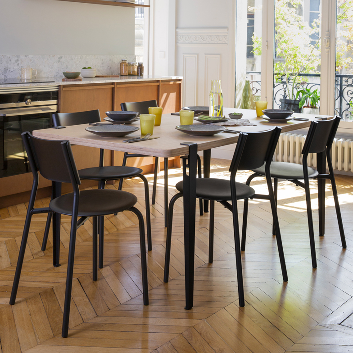 TIPTOE dining table 180x90cm - eco-certified wood