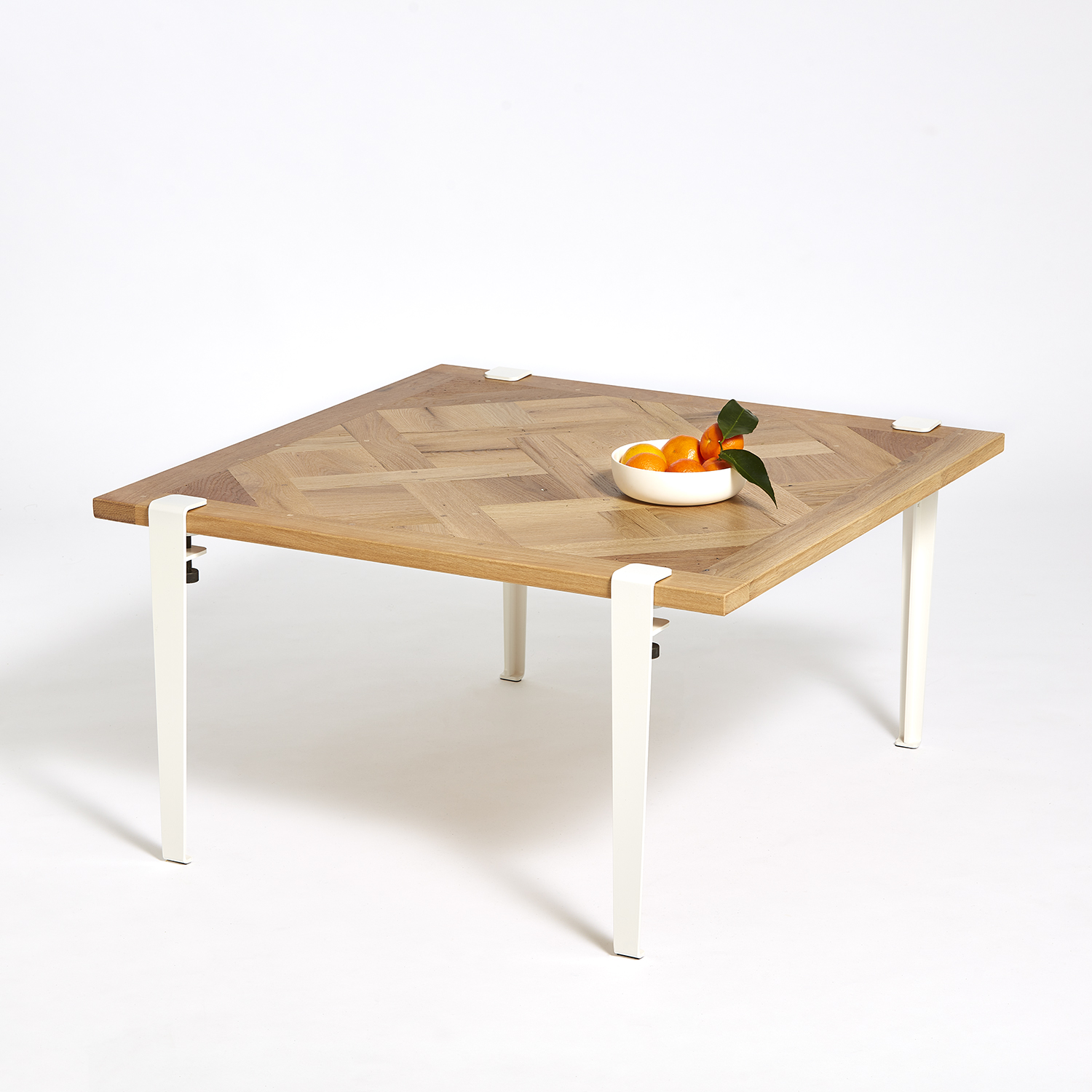 Couchtisch TIPTOE 80x80cm - Parkett Versailles