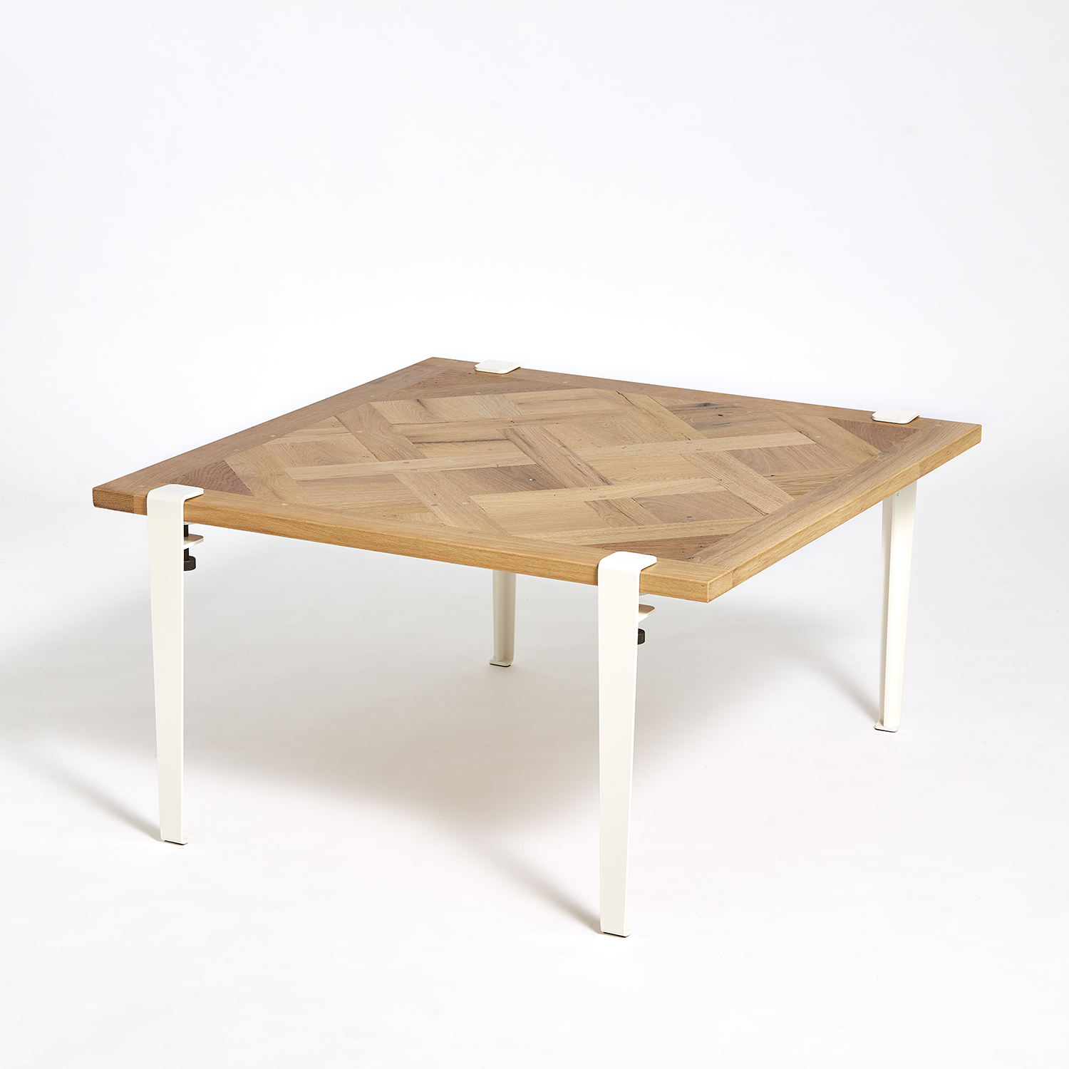Couchtisch TIPTOE 80x80cm - Parkett Versailles