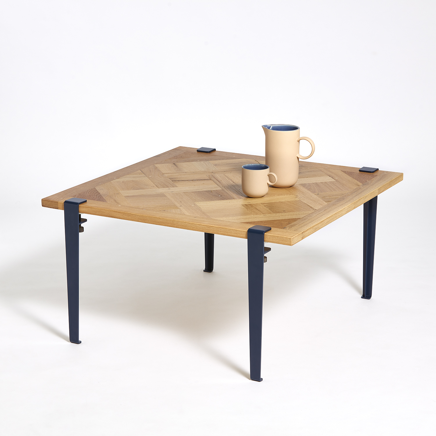 Couchtisch TIPTOE 80x80cm - Parkett Versailles