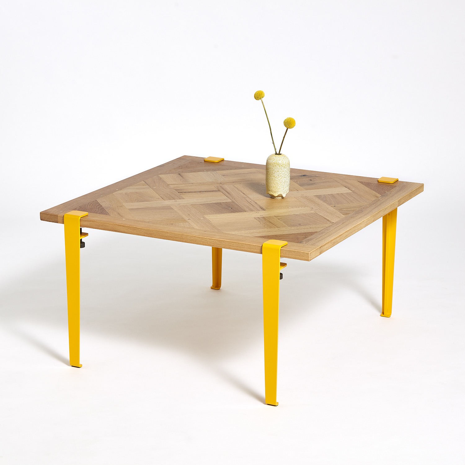 Couchtisch TIPTOE 80x80cm - Parkett Versailles