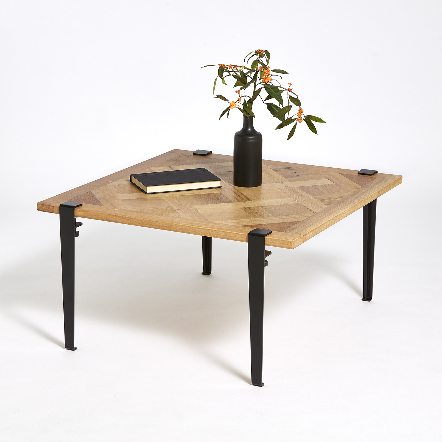 Couchtisch TIPTOE 80x80cm - Parkett Versailles