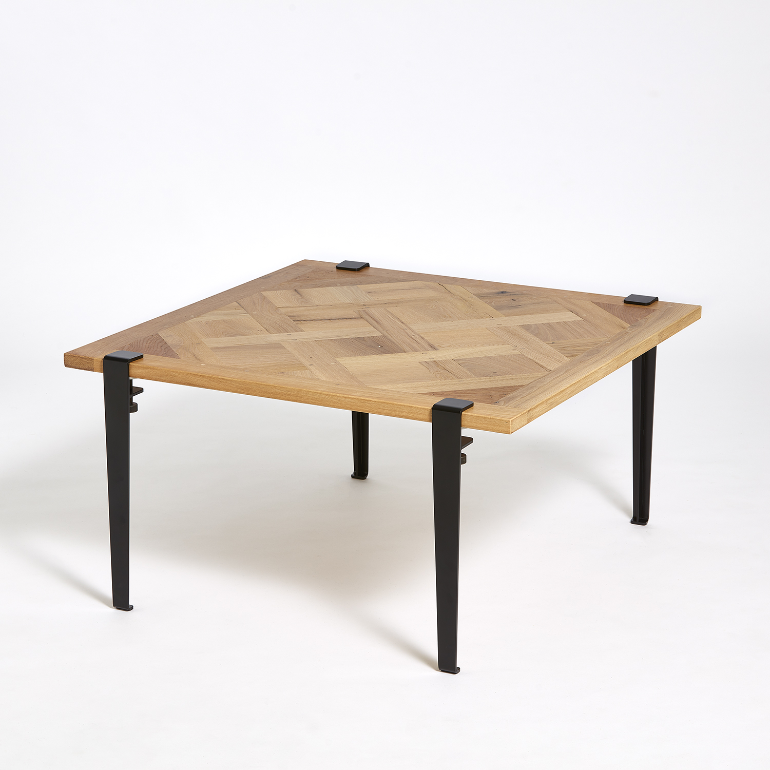 Couchtisch TIPTOE 80x80cm - Parkett Versailles