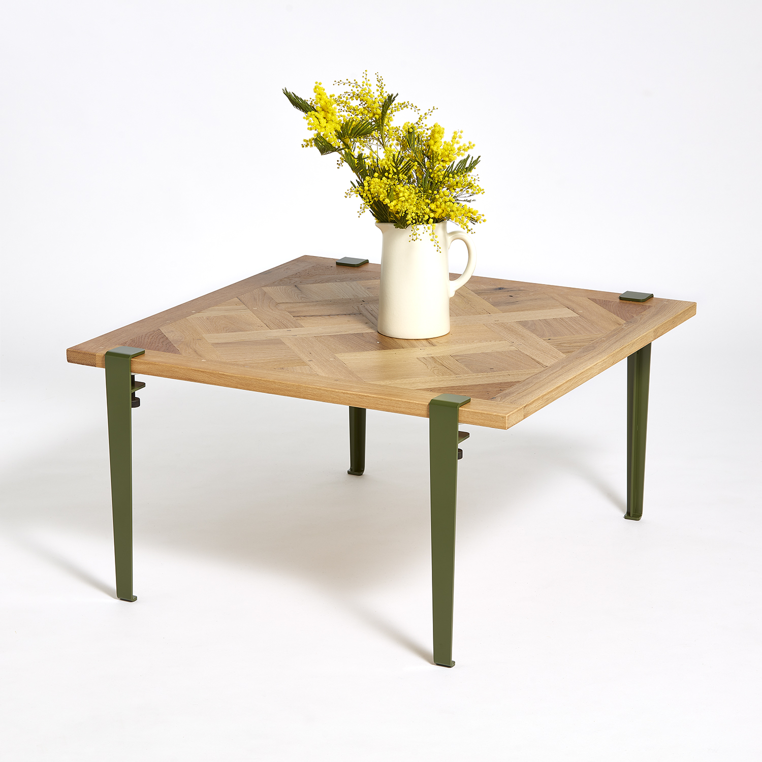 Couchtisch TIPTOE 80x80cm - Parkett Versailles