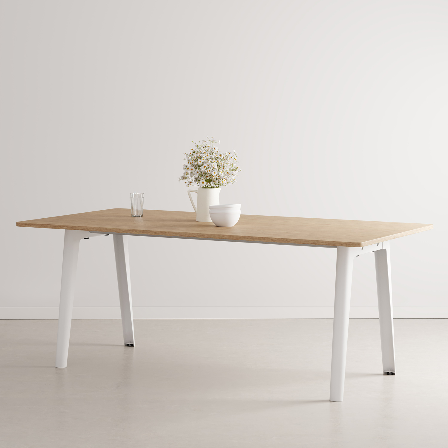NEW MODERN dining table - eco-certified wood
