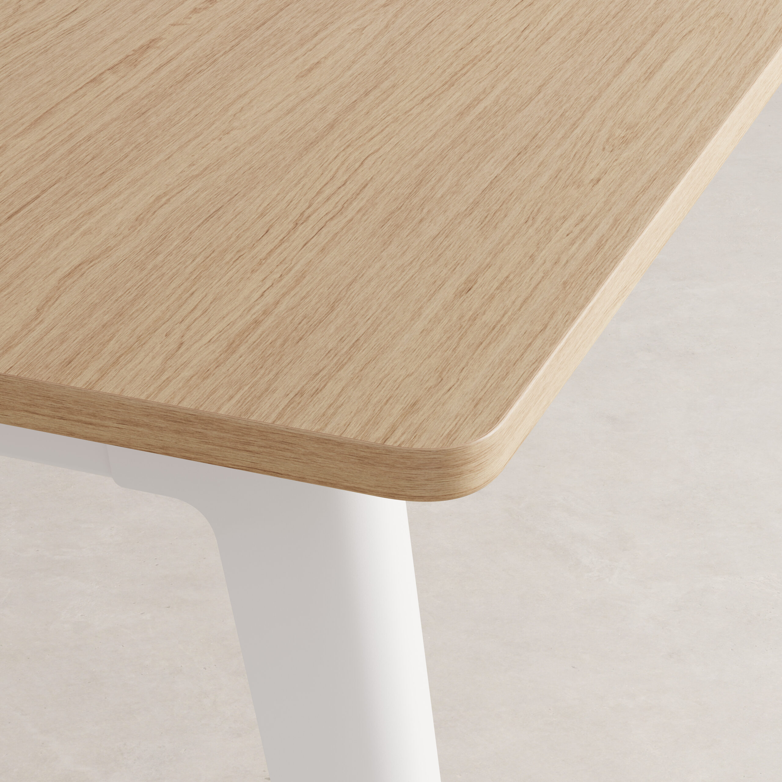 NEW MODERN meeting table - eco-certified wood