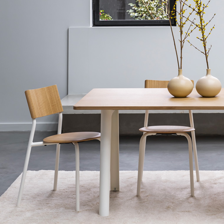 NEW MODERN dining table - eco-certified wood