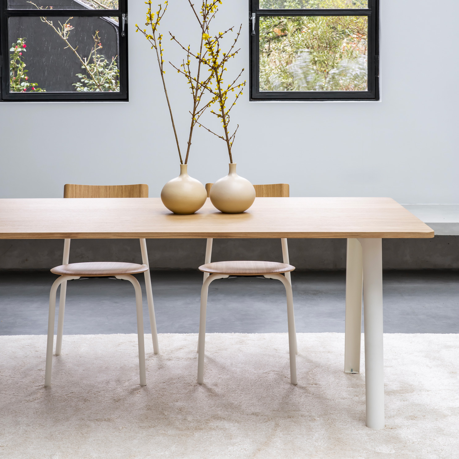 NEW MODERN dining table - eco-certified wood