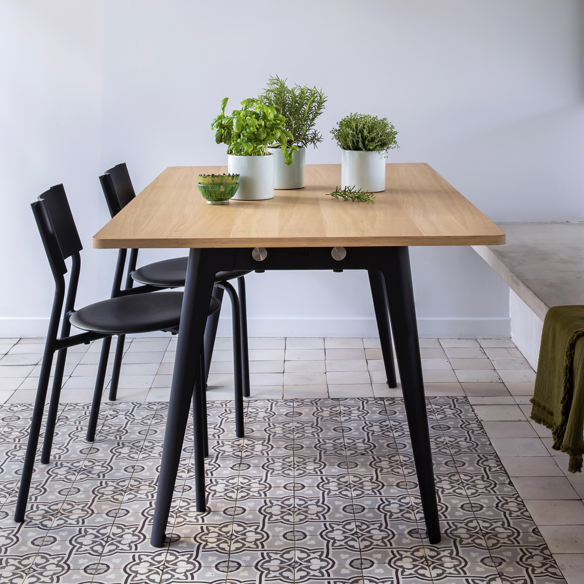 NEW MODERN dining table - eco-certified wood