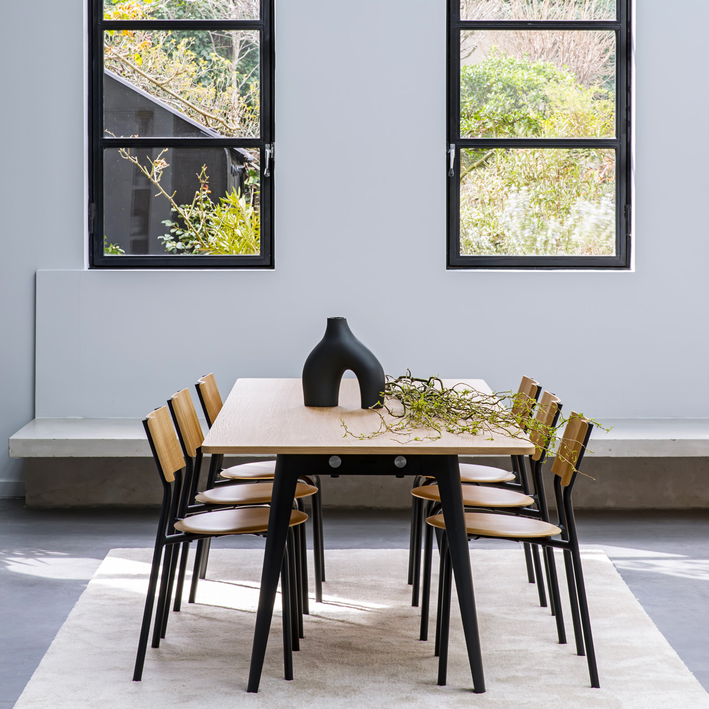 NEW MODERN dining table - eco-certified wood