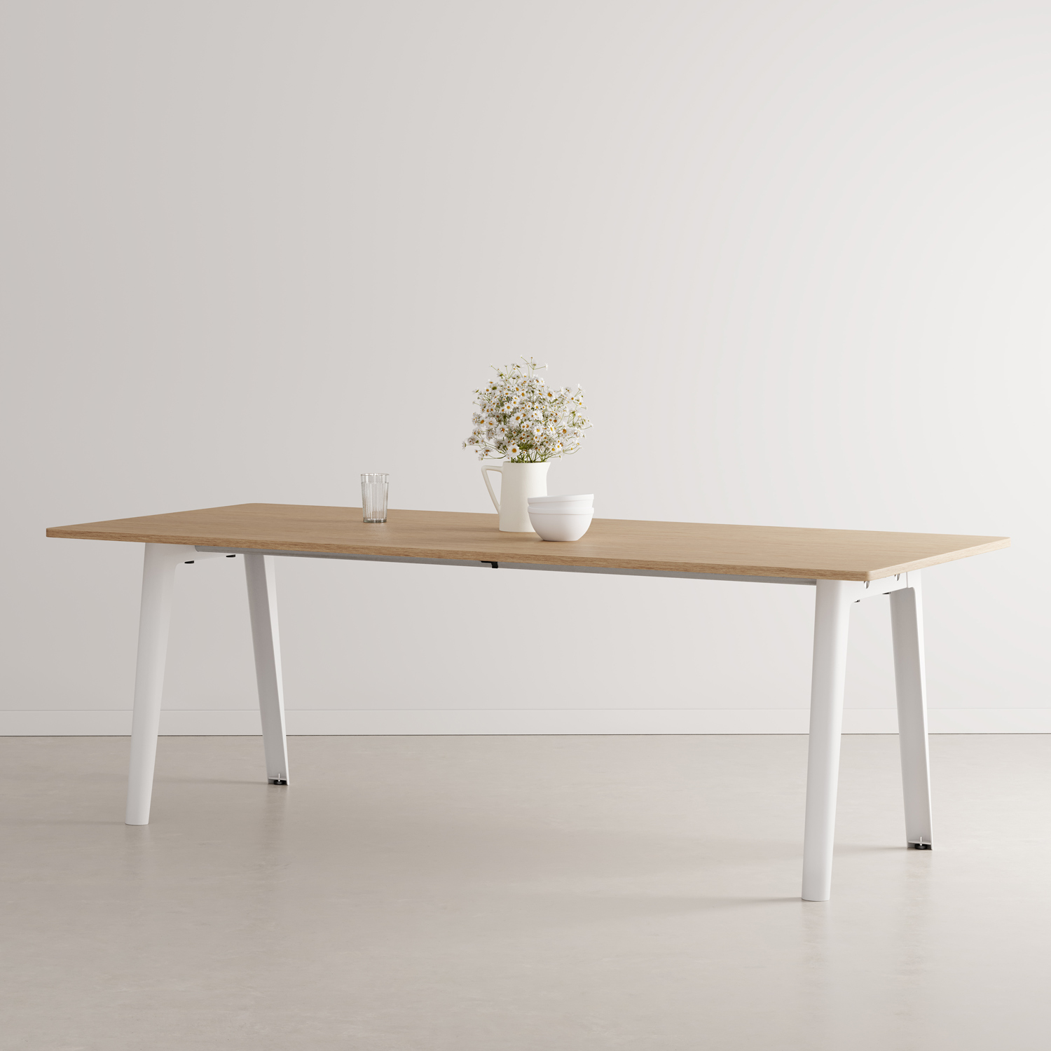 NEW MODERN dining table - eco-certified wood