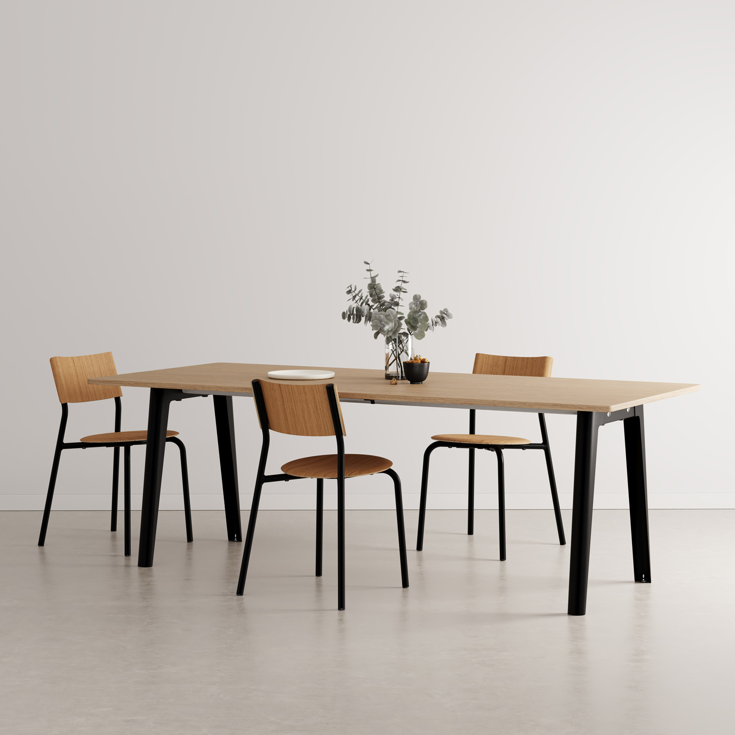 NEW MODERN dining table - eco-certified wood