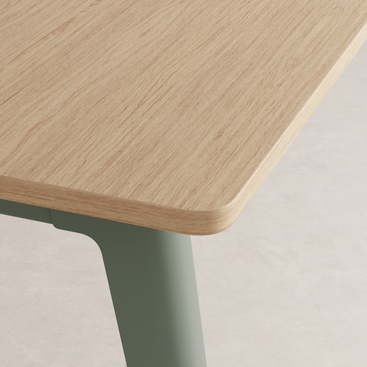 NEW MODERN dining table - eco-certified wood