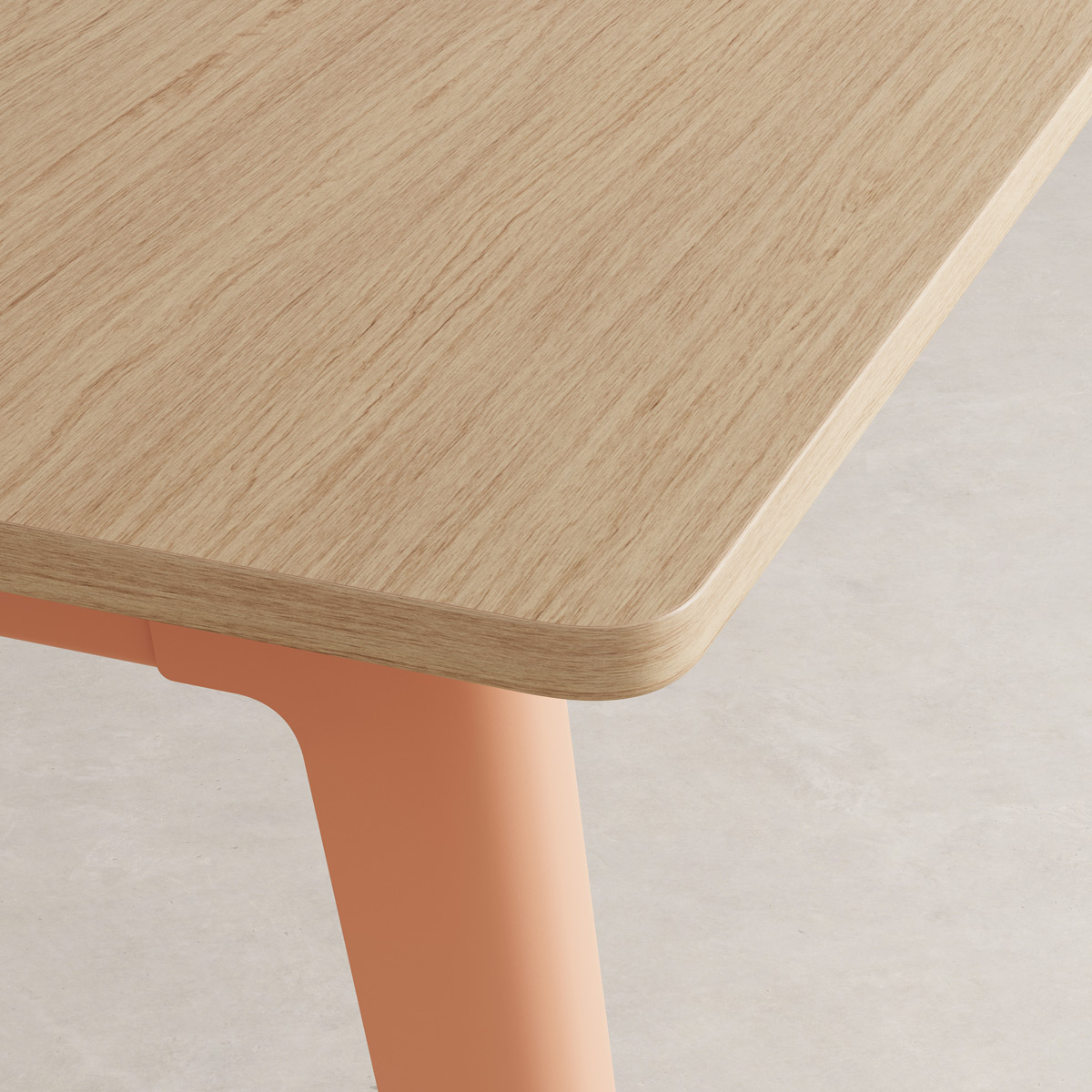 NEW MODERN dining table - eco-certified wood