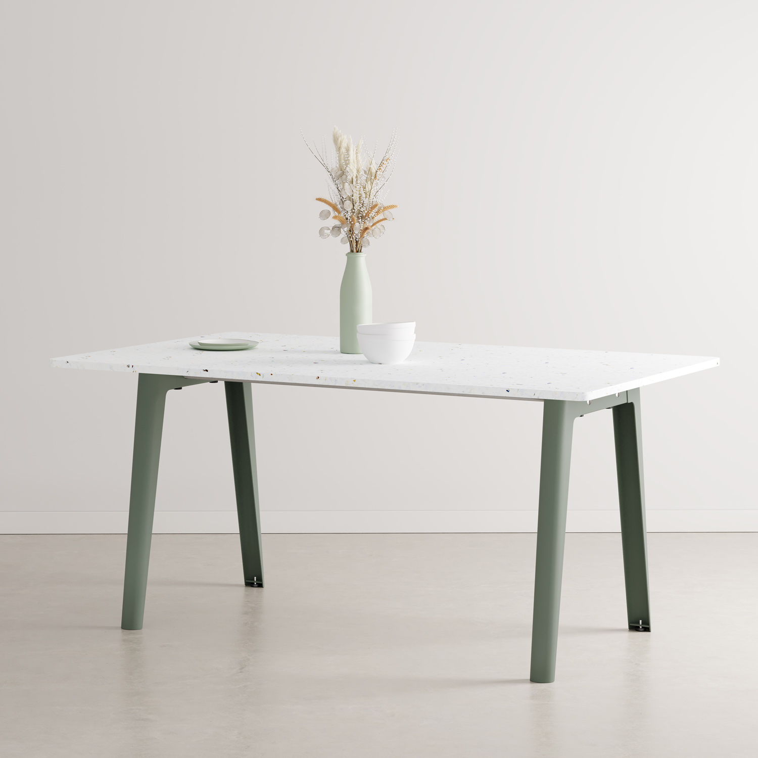 NEW MODERN dining table - Venezia recycled plastic