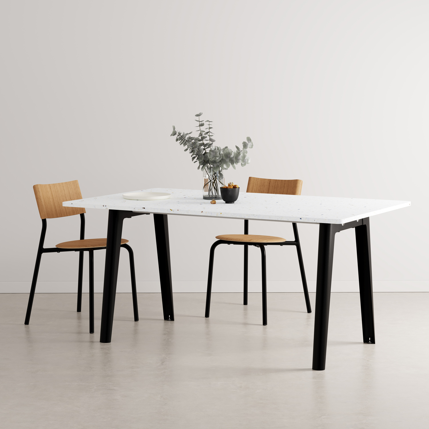 NEW MODERN dining table - Venezia recycled plastic