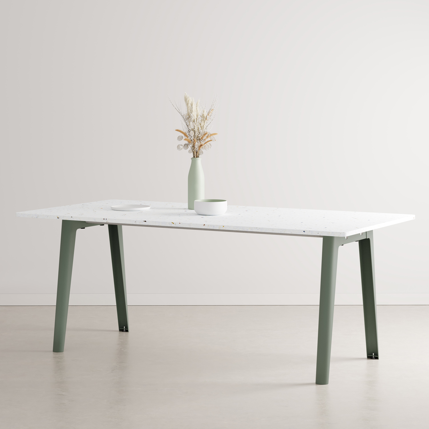 NEW MODERN dining table - Venezia recycled plastic