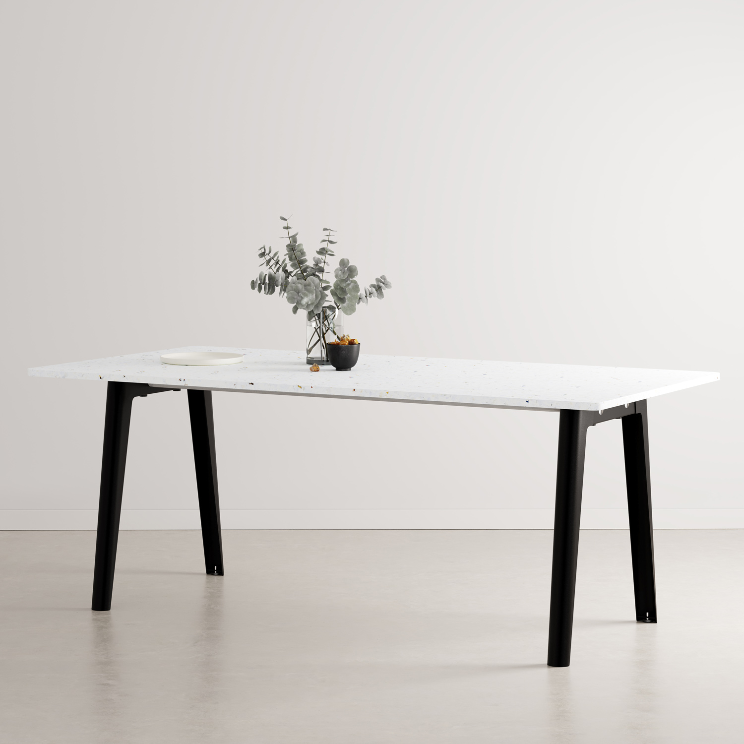 NEW MODERN dining table - Venezia recycled plastic