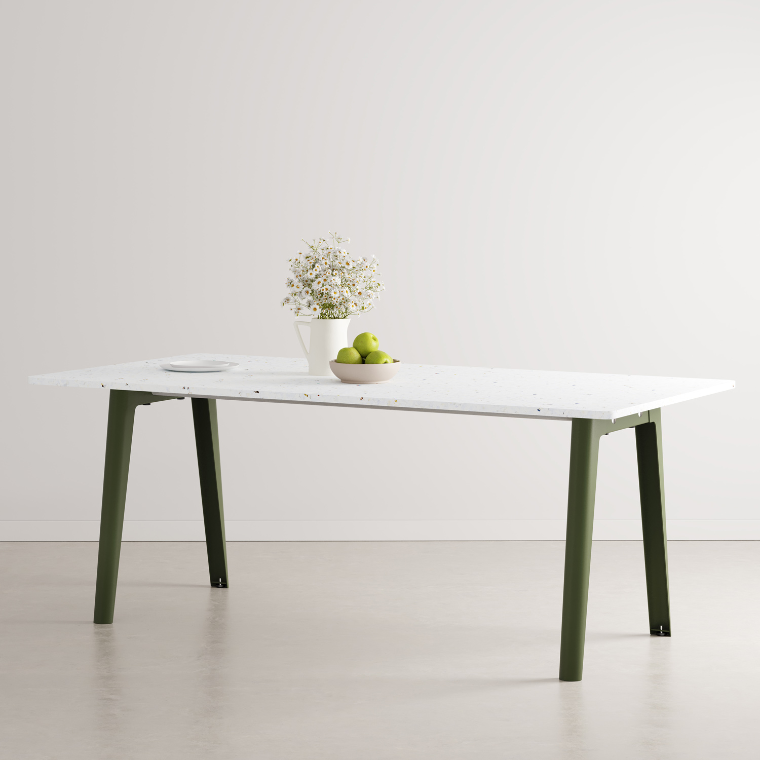 NEW MODERN dining table - Venezia recycled plastic