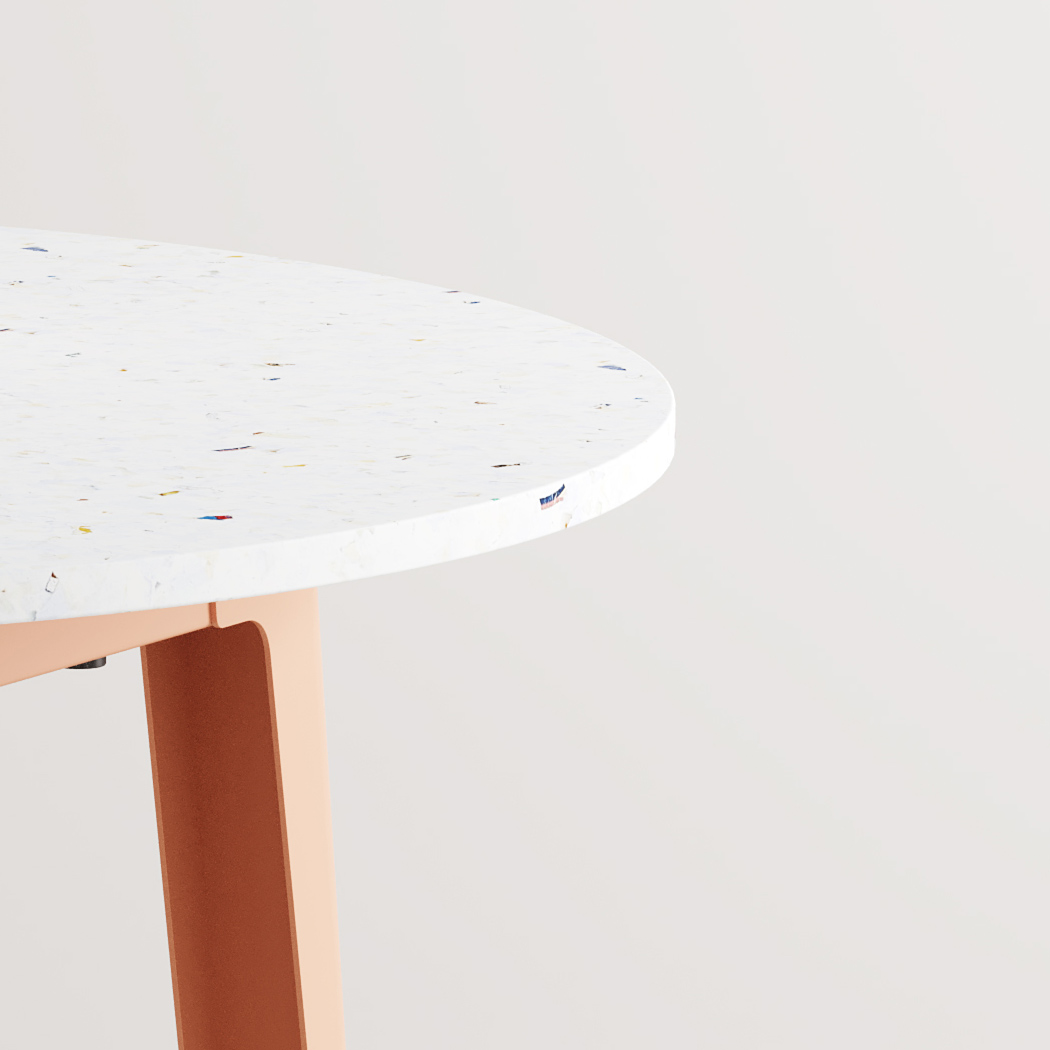 NEW MODERN round table Ø 108cm - Venezia recycled plastic