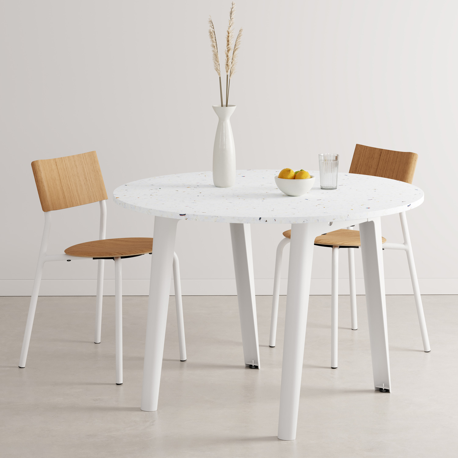 NEW MODERN round table Ø 108cm - Venezia recycled plastic