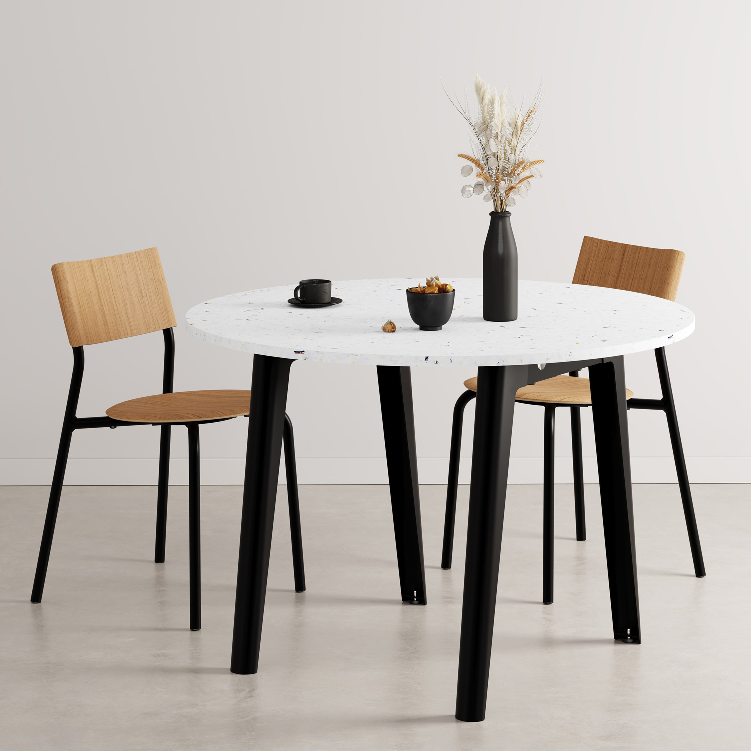 NEW MODERN round table Ø 108cm - Venezia recycled plastic