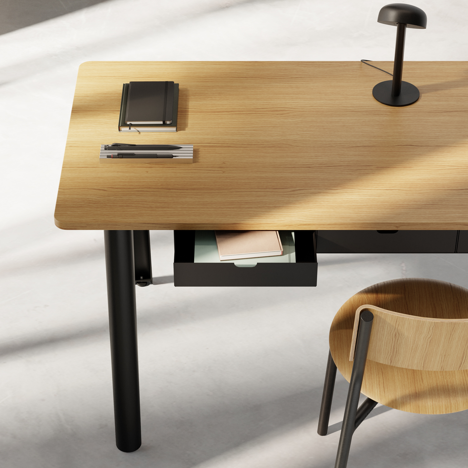 Schreibtisch NEW MODERN - ökozertifiziertes Holz