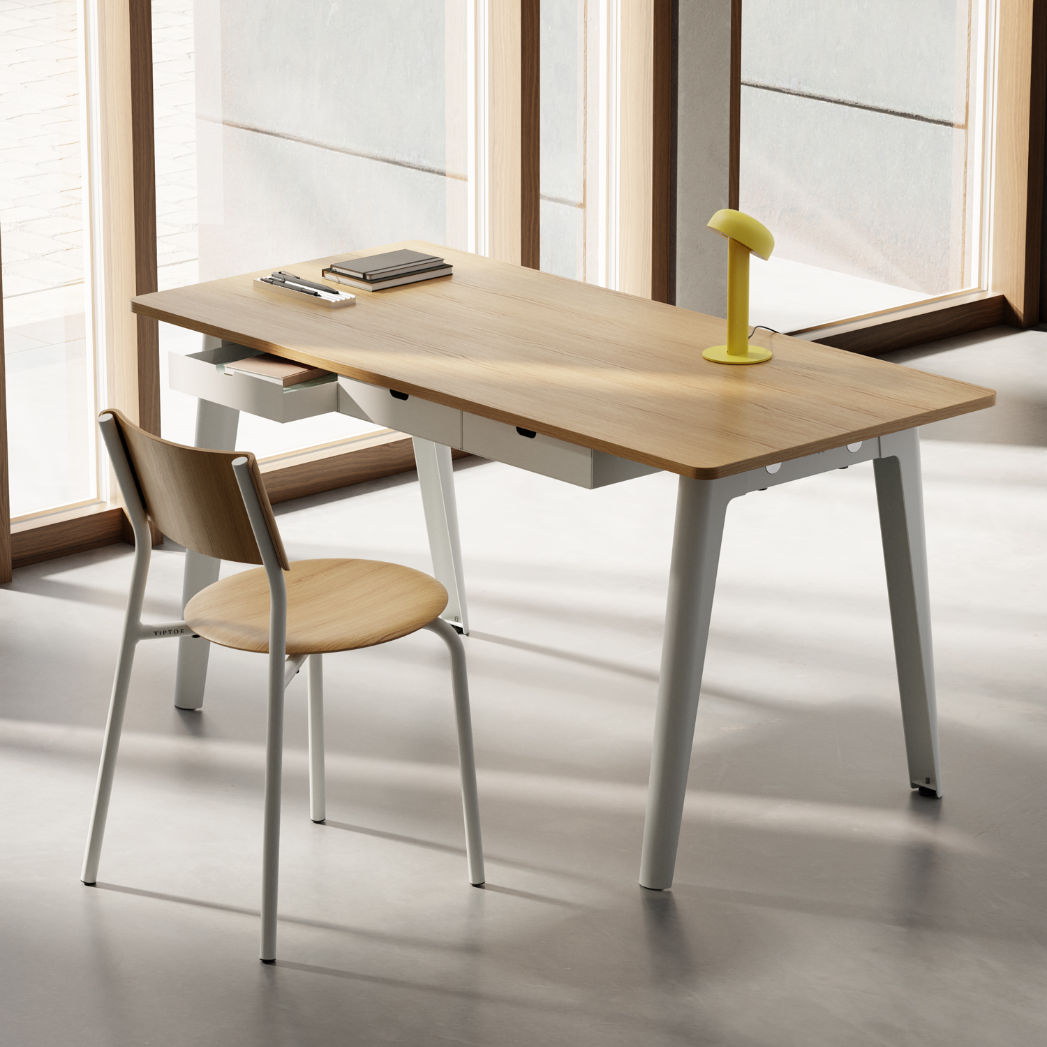 NEW MODERN desk - eco-certified wood