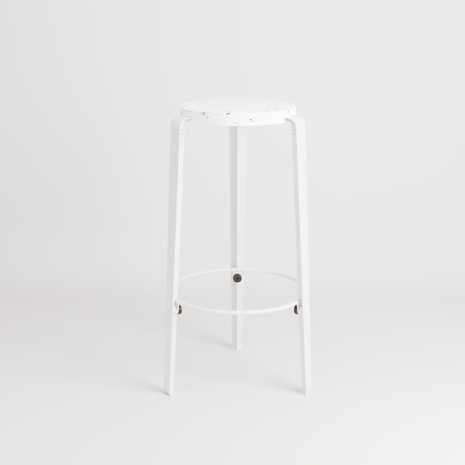 Bar stool - Venezia recycled plastic - 76cm