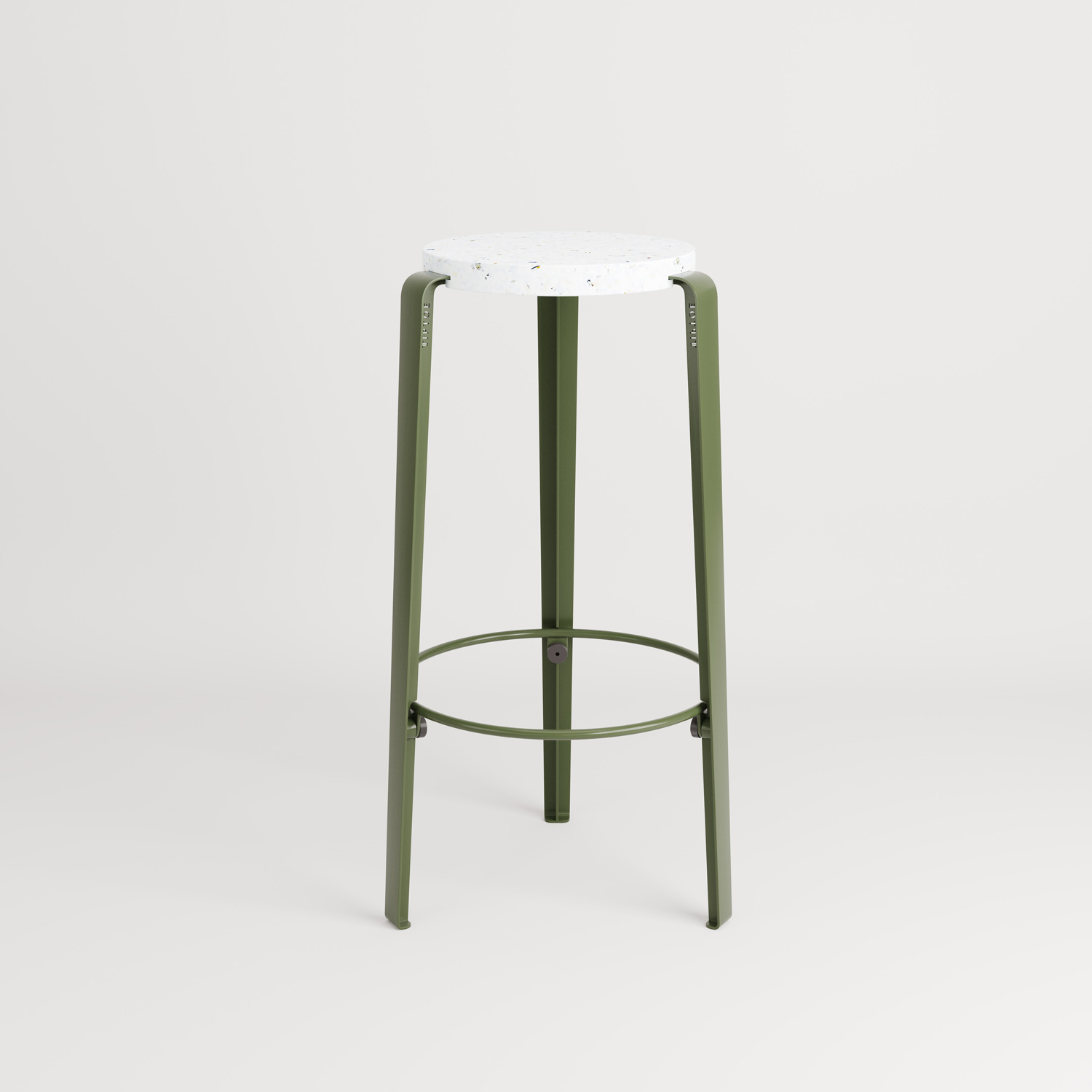 Bar stool - Venezia recycled plastic - 76cm