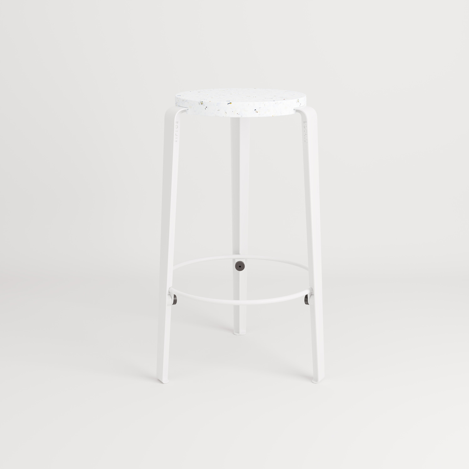 Barhocker LOU - recycelter Kunststoff Venezia - 66cm
