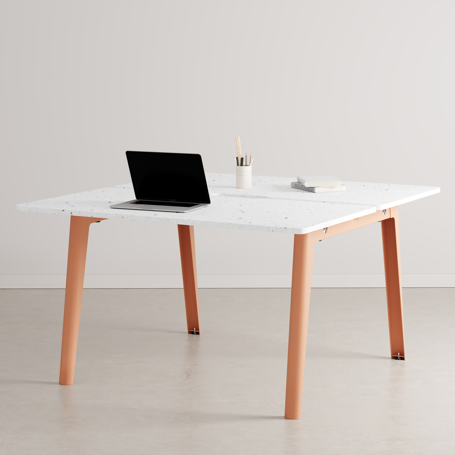 NEW MODERN 2-seater workbench - Venezia recycled plastic