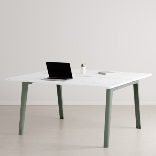 NEW MODERN 2-seater workbench - Venezia recycled plastic