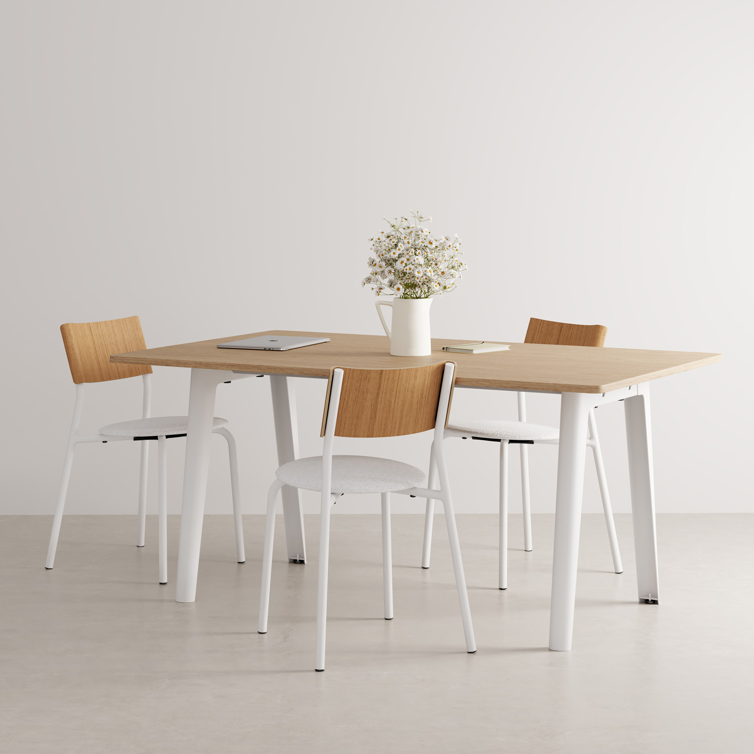 NEW MODERN meeting table - eco-certified wood