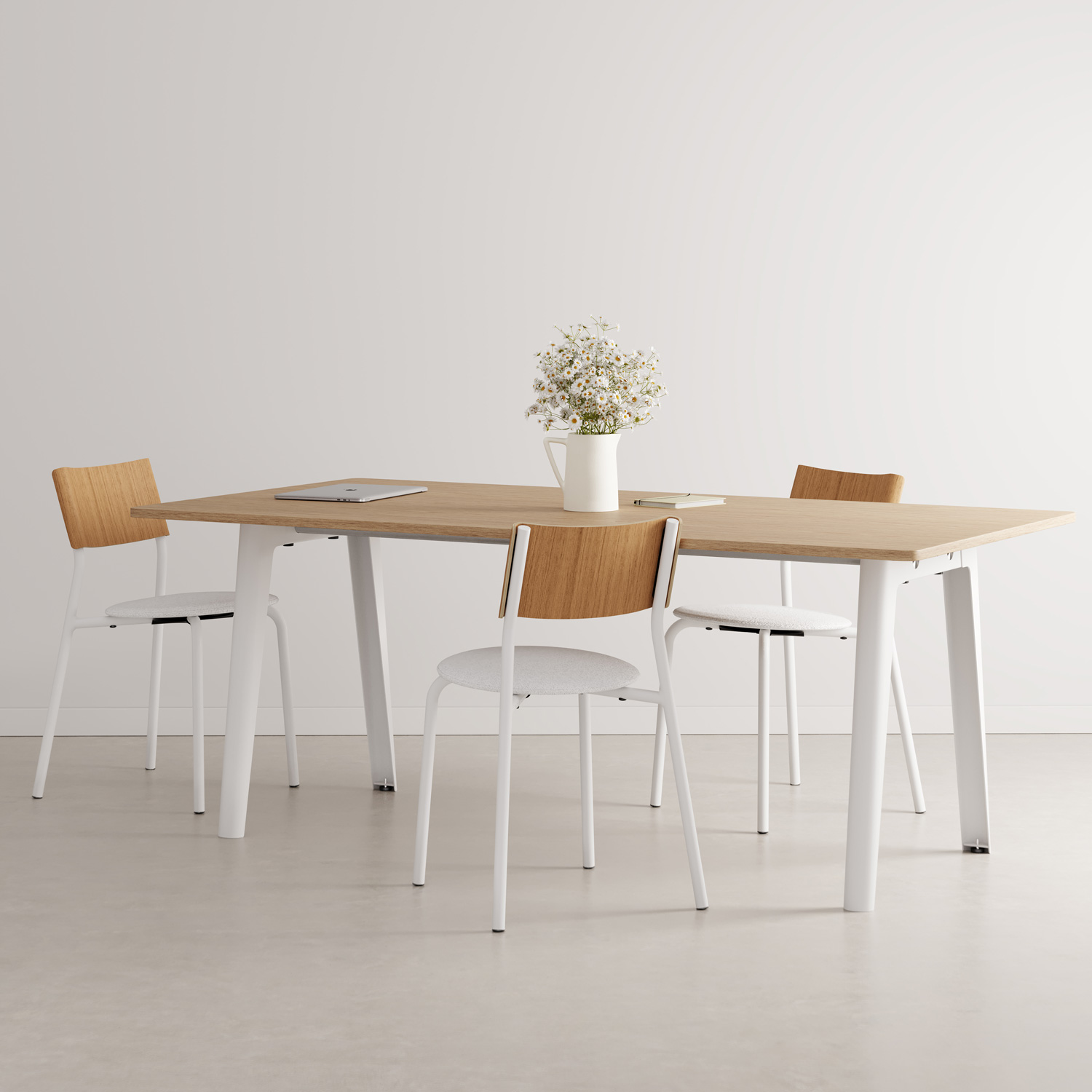 NEW MODERN meeting table - eco-certified wood