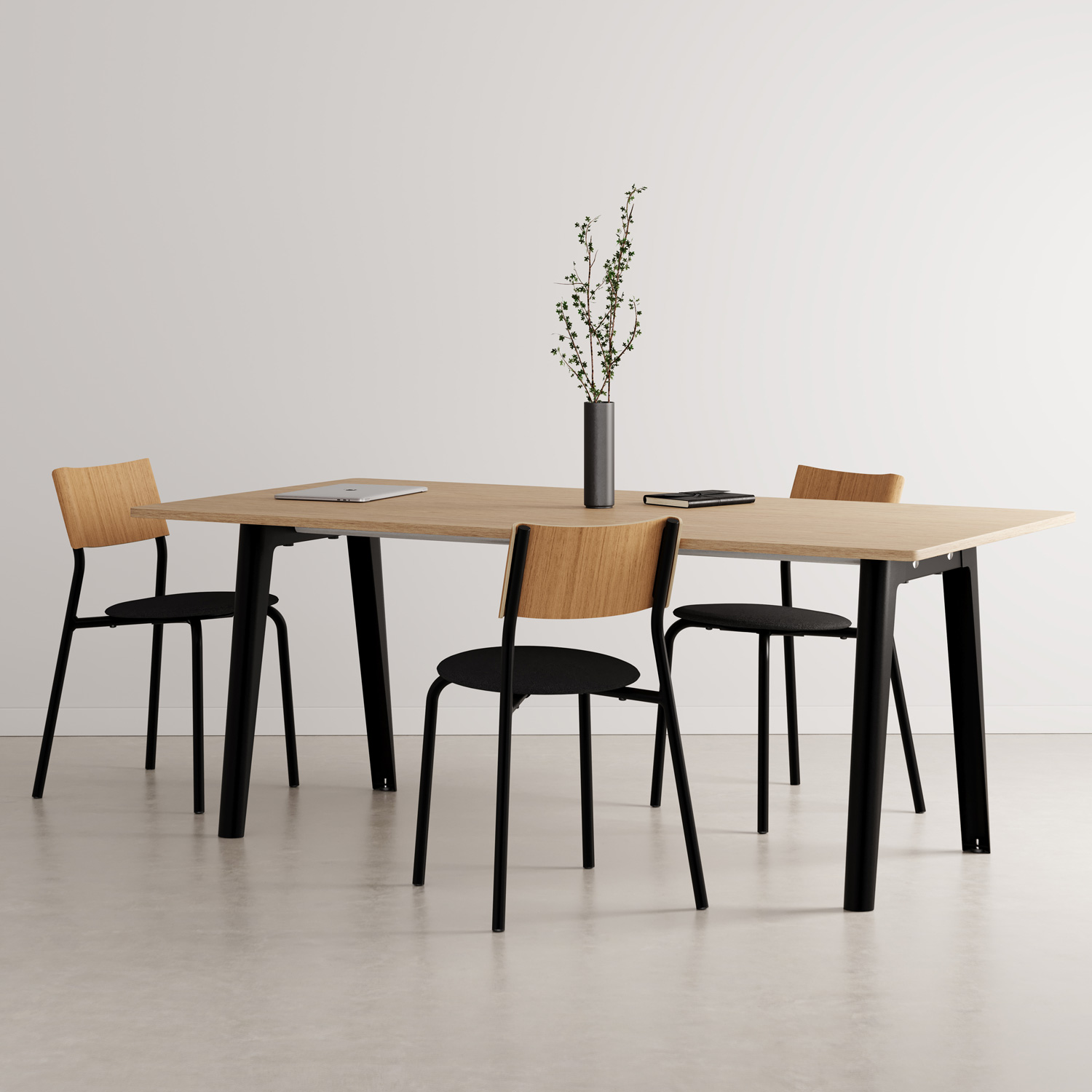 NEW MODERN meeting table - eco-certified wood
