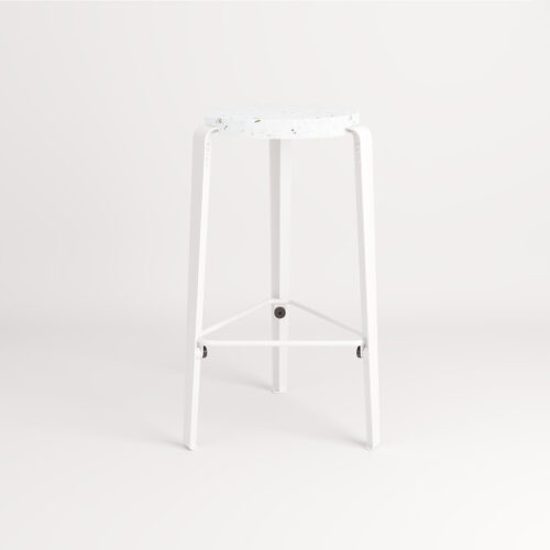 LOU counter stool - Venezia recycled plastic - 66cm