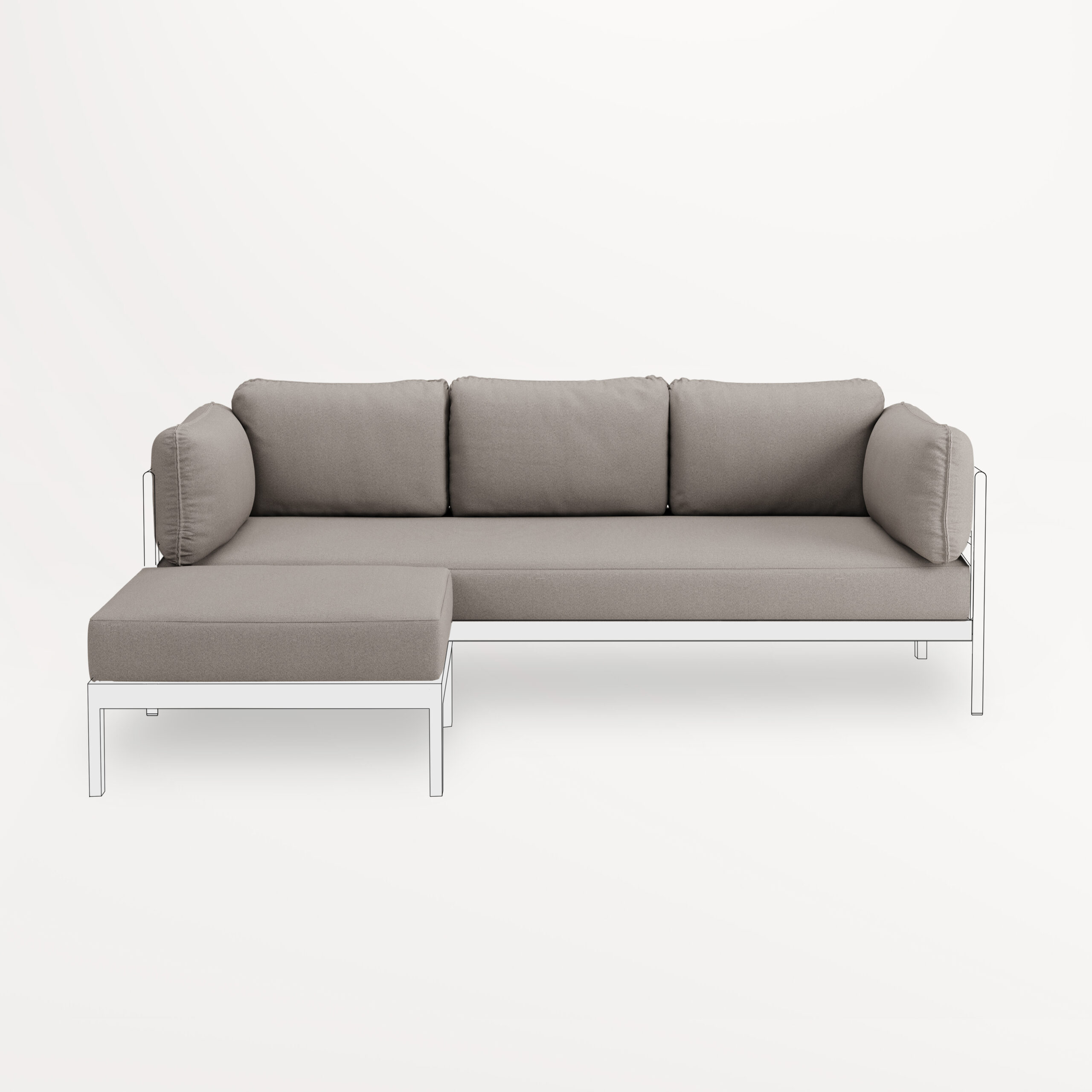Set Sofabezüge Sofa EASY