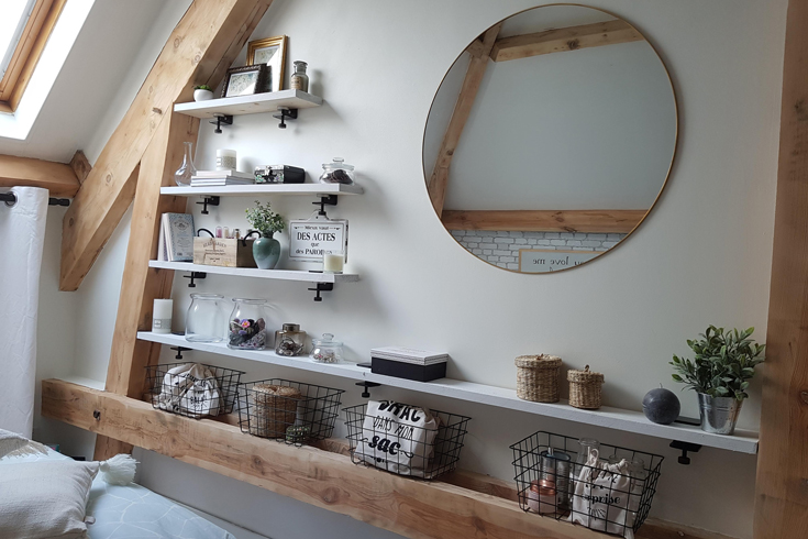When wall shelves start trending!