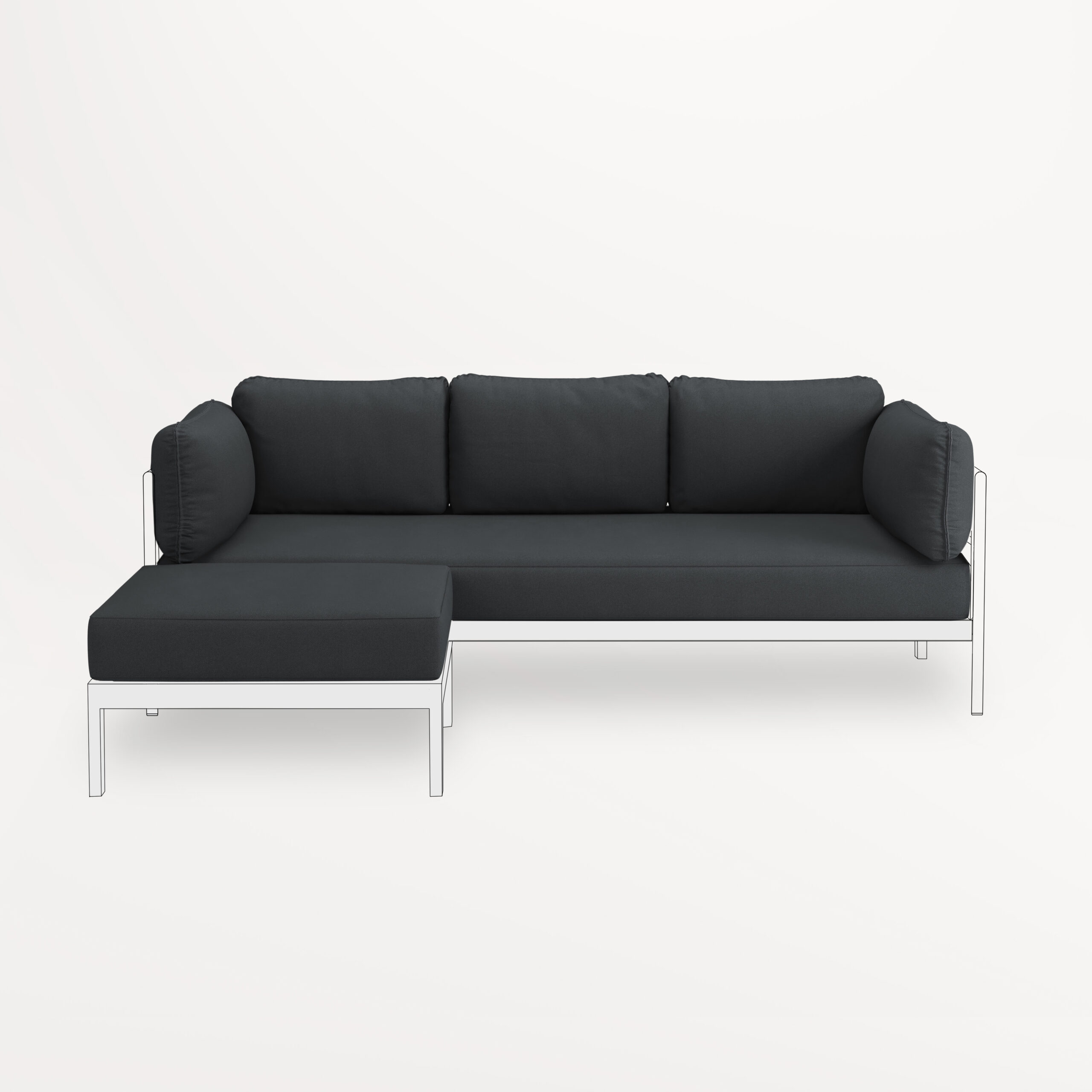 Set Sofabezüge Sofa EASY